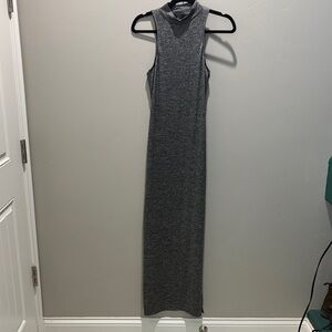 Forever 21 Heather Gray Sleeveless Maxi Dress